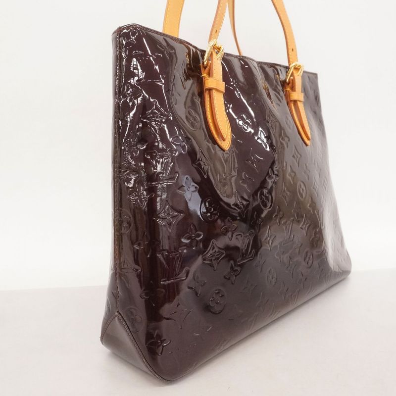 Louis Vuitton Tote Bag Vernis Brentwood M91994 Amarant Women's