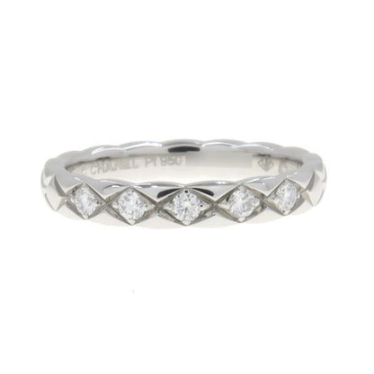 Chanel Coco Crush Ring Small Model Diamond 5p#47 (size Around 6.5) []