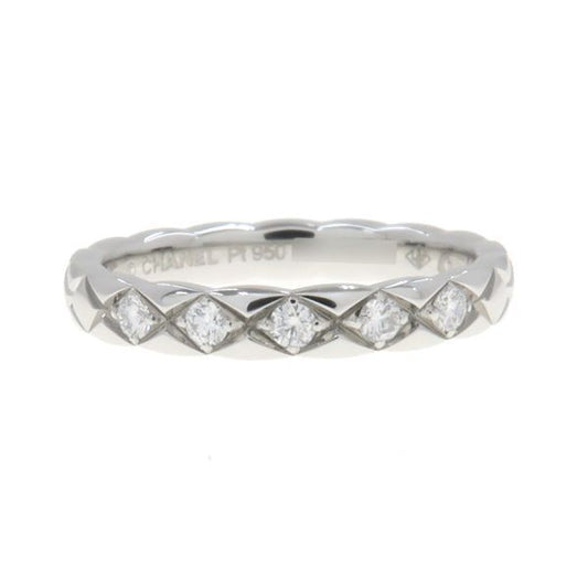 Chanel Coco Crush Ring Small Model Diamond 5p#47 (size Around 6.5) []