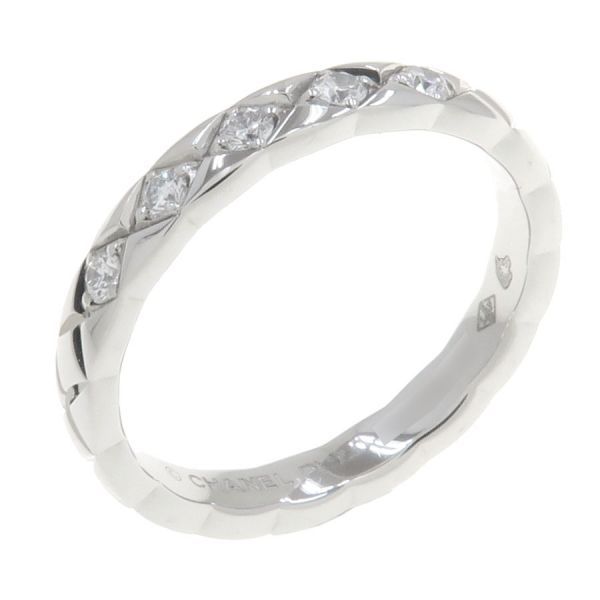 Chanel Coco Crush Ring Small Model Diamond 5p#47 (size Around 6.5) []