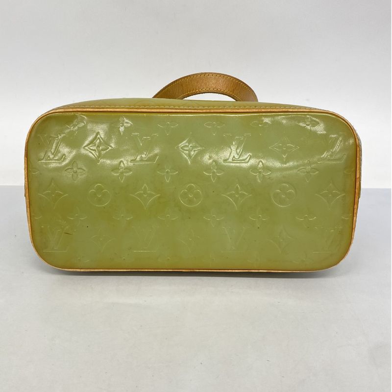 Louis Vuitton Tote Bag Vernis Houston M91005 Baby Blue Ladies