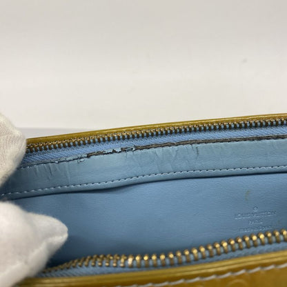 Louis Vuitton Tote Bag Vernis Houston M91005 Baby Blue Ladies