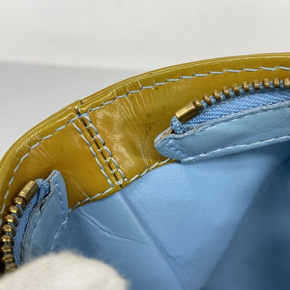 Louis Vuitton Tote Bag Vernis Houston M91005 Baby Blue Ladies