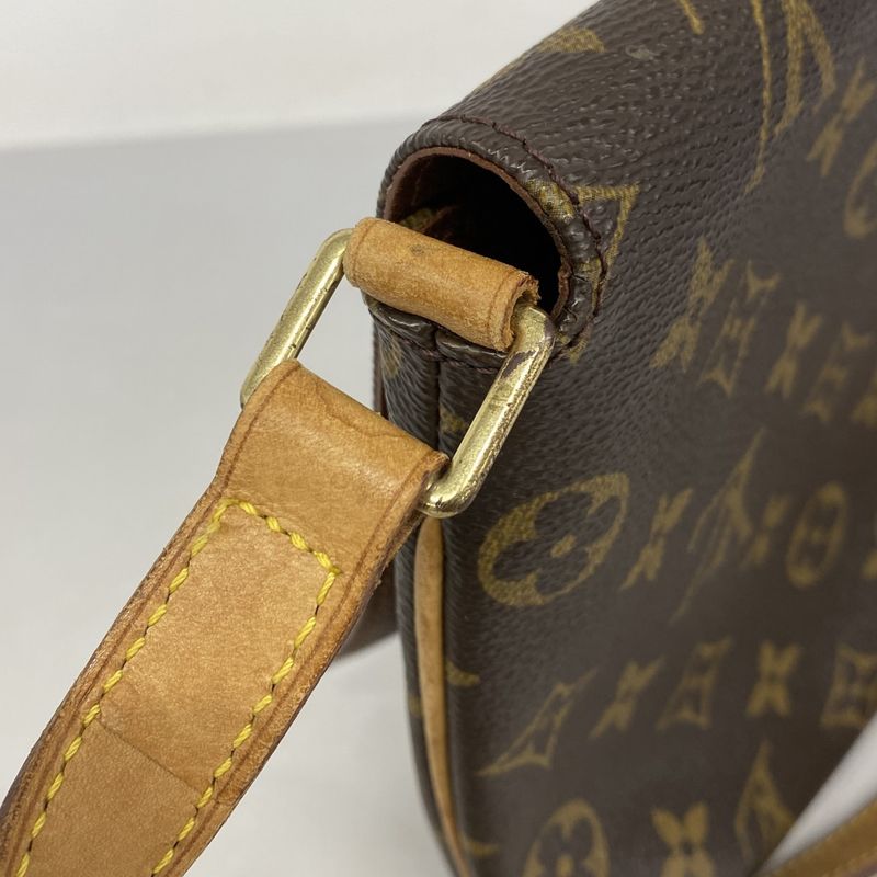 Louis Vuitton Shoulder Bag Monogram Musette Tango Short Strap M51257 Brown