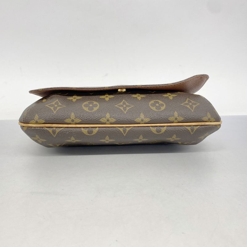 Louis Vuitton Shoulder Bag Monogram Musette Tango Short Strap M51257 Brown