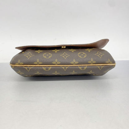 Louis Vuitton Shoulder Bag Monogram Musette Tango Short Strap M51257 Brown