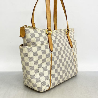 Louis Vuitton Tote Bag Damier Azure Totally PM N41280 White Ladies