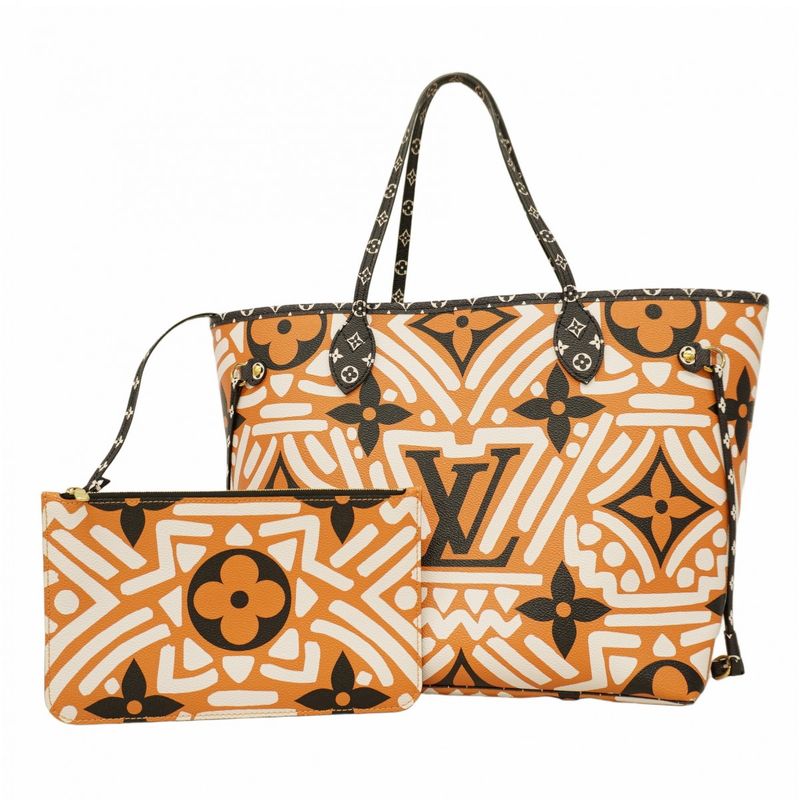 Louis Vuitton Tote Bag Monogram ・giant LV Crafty Neverfull MM M56584 Cles MM