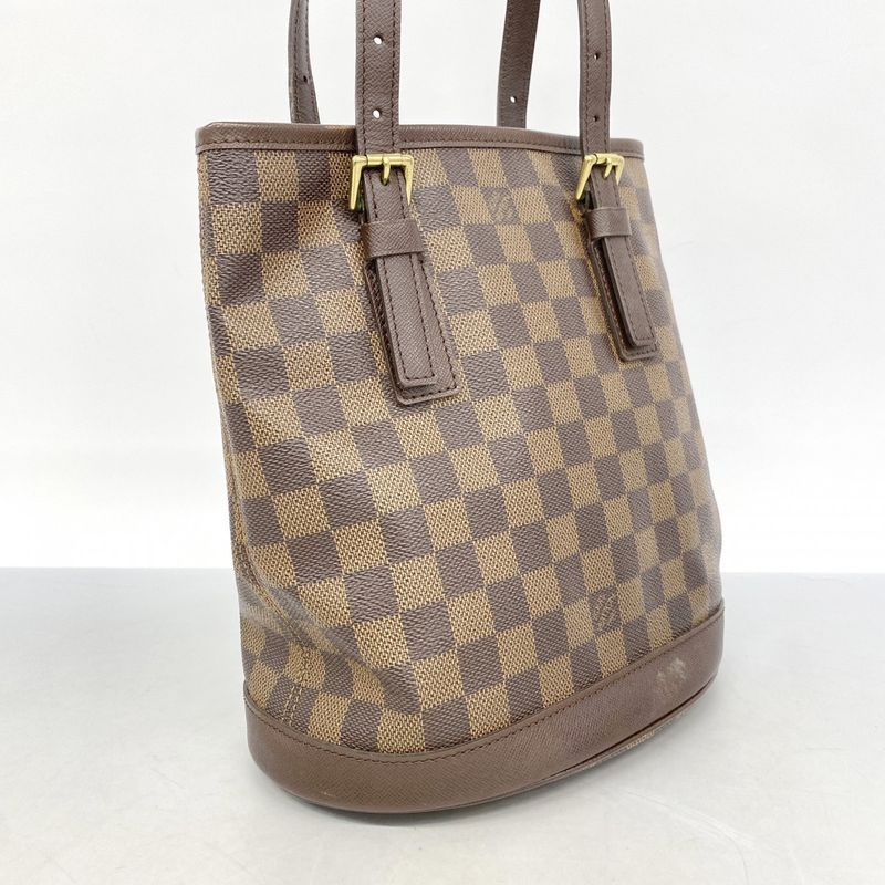 Louis Vuitton Tote Bag Damier Marais N42240 Ebene Ladies