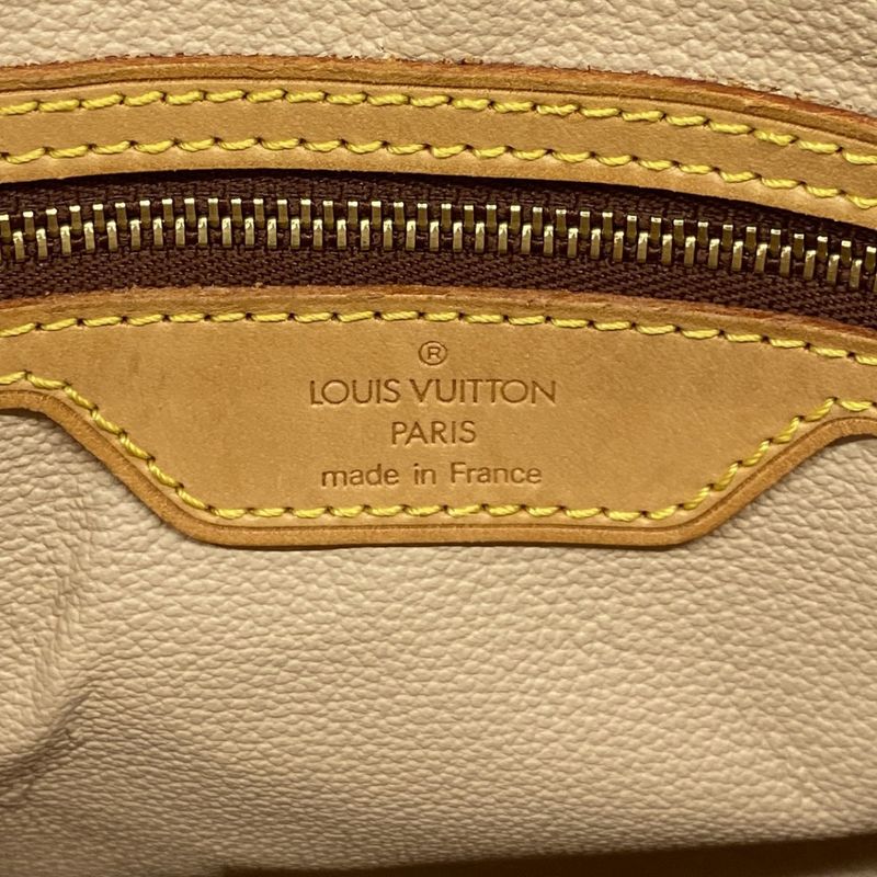 Louis Vuitton Tote Bag Monogram Bucket PM M42238 Brown Ladies