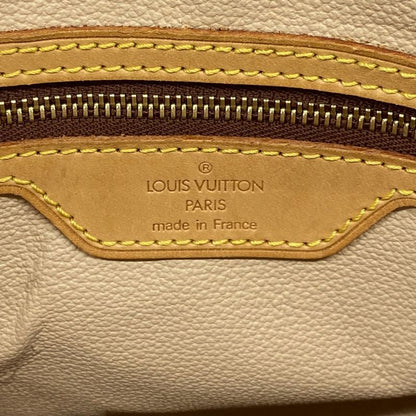 Louis Vuitton Tote Bag Monogram Bucket PM M42238 Brown Ladies