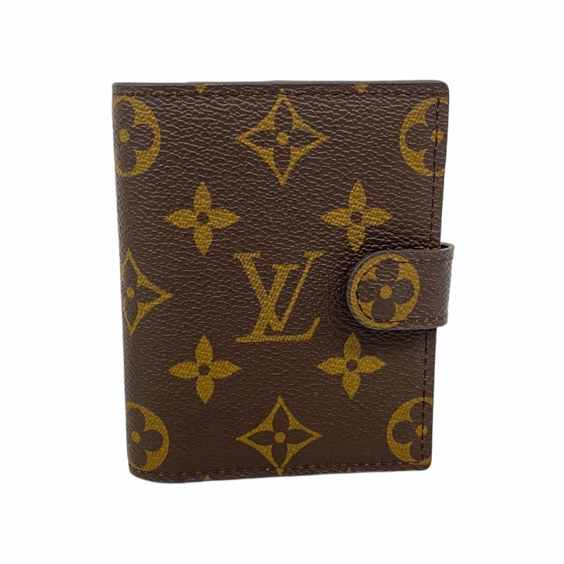 Louis Vuitton Notebook Cabas - Monogram Agenda Mini R20007 Brown Men's Women's