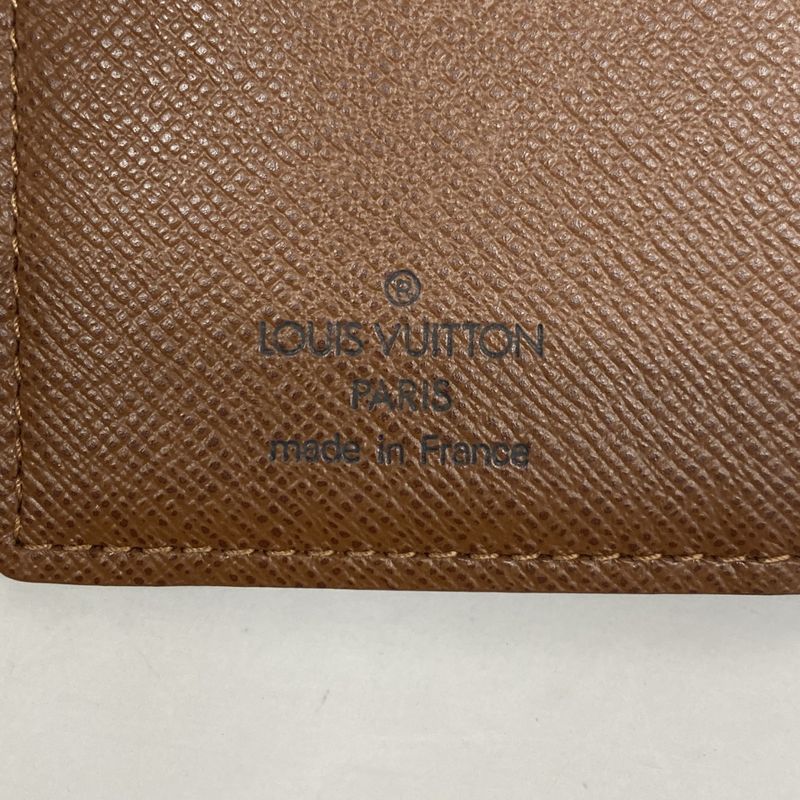 Louis Vuitton Notebook Cabas - Monogram Agenda Mini R20007 Brown Men's Women's