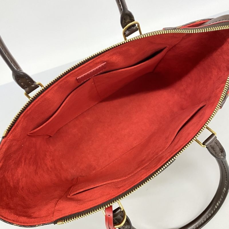 Louis Vuitton Handbag Damier Kaisat Tote PM N41551 Ebene Threes 2way Bag Ladies