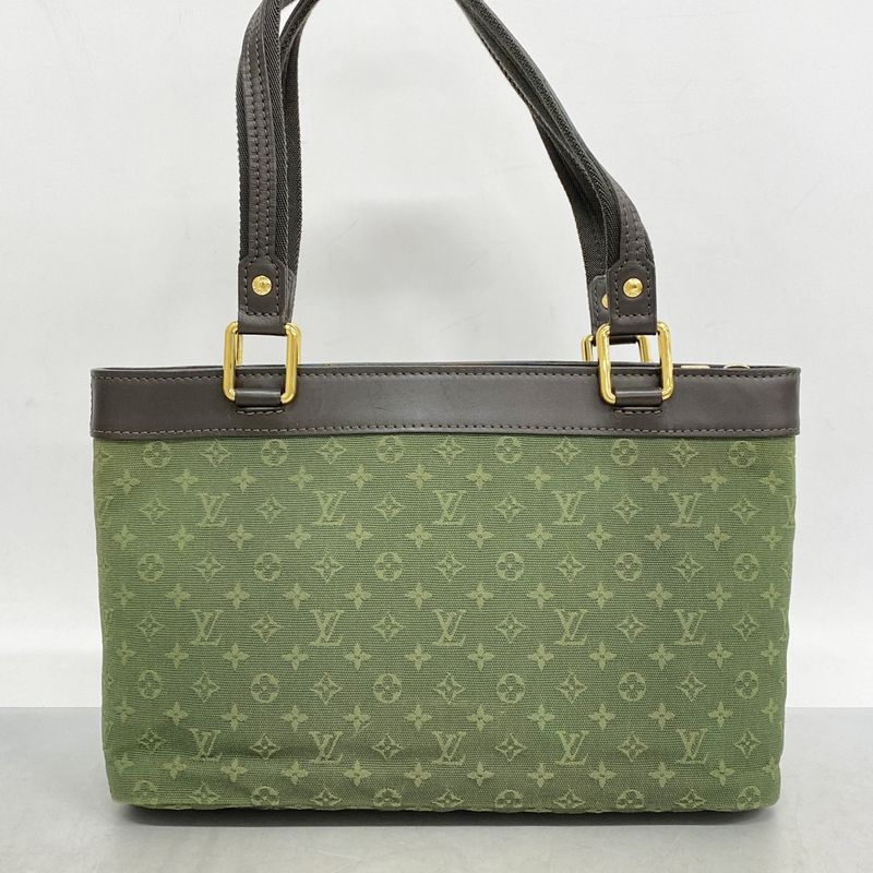 Louis Vuitton Tote Bag Monogram Mini Lucille PM M92682 TST Khaki Women's