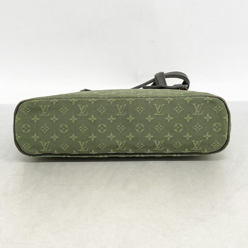 Louis Vuitton Tote Bag Monogram Mini Lucille PM M92682 TST Khaki Women's