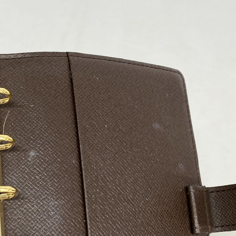 Louis Vuitton Notebook Cabas - Damier Agenda PM R20700 Ebene Men's Women's