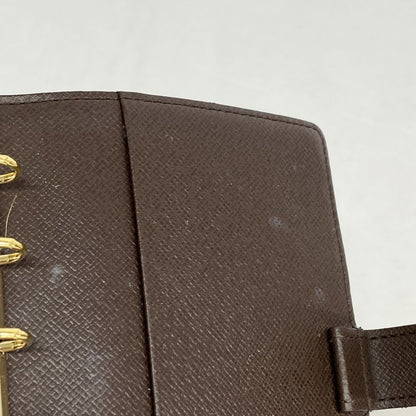 Louis Vuitton Notebook Cabas - Damier Agenda PM R20700 Ebene Men's Women's