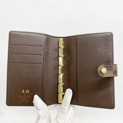 Louis Vuitton Notebook Cabas - Damier Agenda PM R20700 Ebene Men's Women's