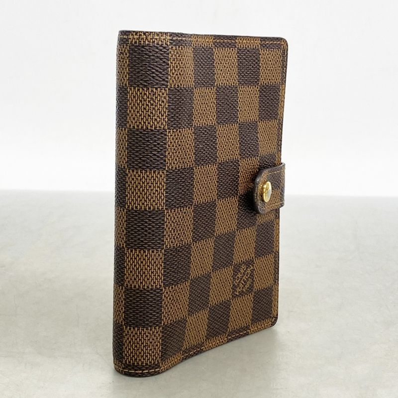 Louis Vuitton Notebook Cabas - Damier Agenda PM R20700 Ebene Men's Women's