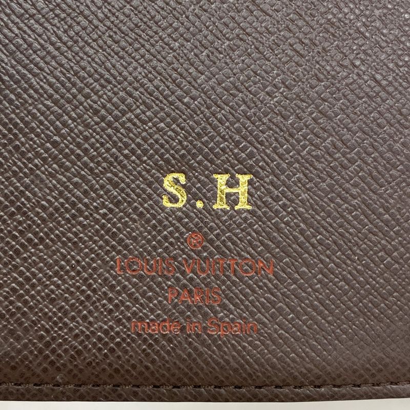 Louis Vuitton Notebook Cabas - Damier Agenda PM R20700 Ebene Men's Women's