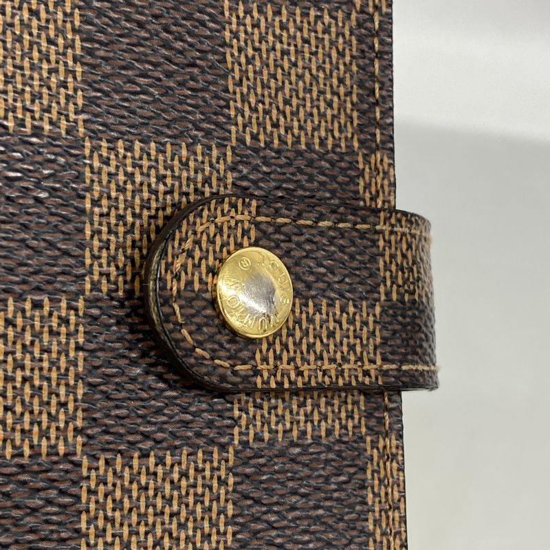 Louis Vuitton Notebook Cabas - Damier Agenda PM R20700 Ebene Men's Women's