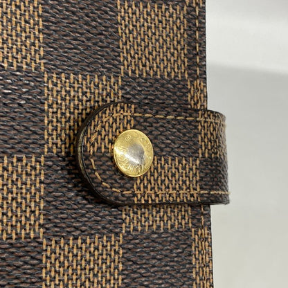 Louis Vuitton Notebook Cabas - Damier Agenda PM R20700 Ebene Men's Women's