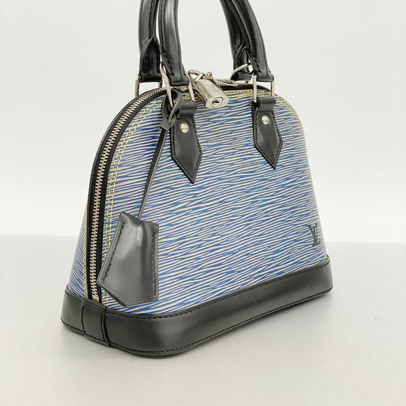 Louis Vuitton Handbag Epi Denim Alma BB M41437 Blue 2way Bag Ladies