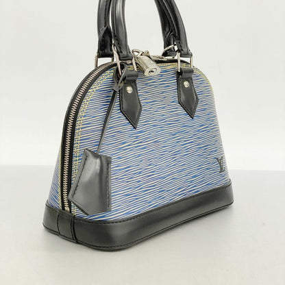 Louis Vuitton Handbag Epi Denim Alma BB M41437 Blue 2way Bag Ladies