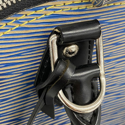 Louis Vuitton Handbag Epi Denim Alma BB M41437 Blue 2way Bag Ladies