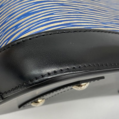 Louis Vuitton Handbag Epi Denim Alma BB M41437 Blue 2way Bag Ladies