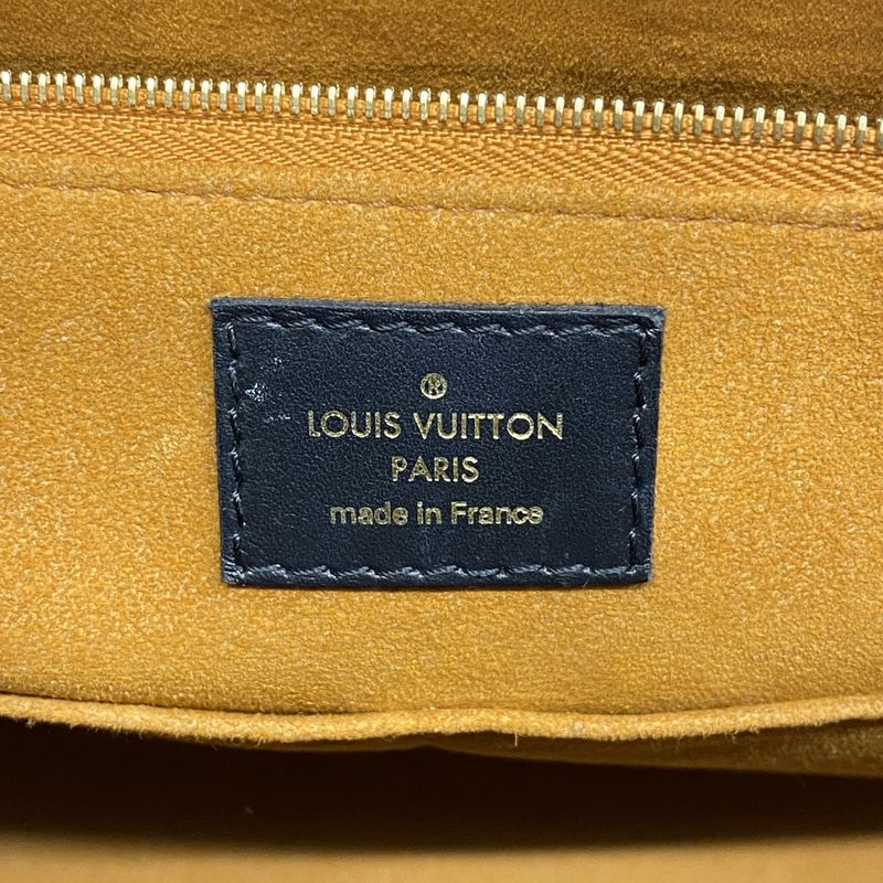 Louis Vuitton Tote Bag Monogram ・empreinte On The Go MM M45595 Noir Black 2way