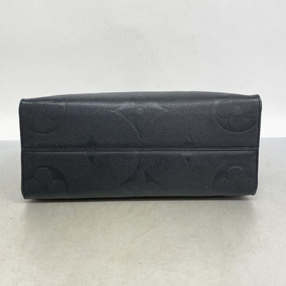 Louis Vuitton Tote Bag Monogram ・empreinte On The Go MM M45595 Noir Black 2way