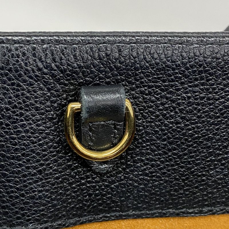 Louis Vuitton Tote Bag Monogram ・empreinte On The Go MM M45595 Noir Black 2way