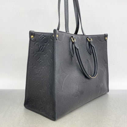 Louis Vuitton Tote Bag Monogram ・empreinte On The Go MM M45595 Noir Black 2way