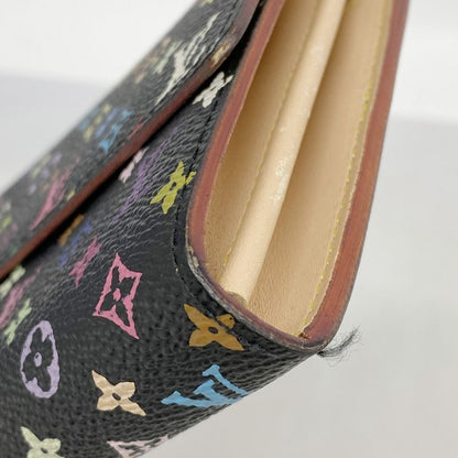 Louis Vuitton Long Wallet Monogram Multicolor Pochette Portomone Cles M60005