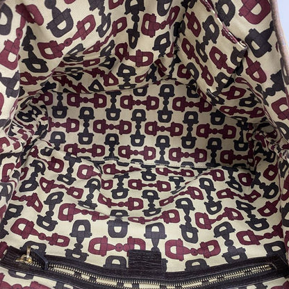 Gucci Tote Bag GG Canvas Sherry Line 139260 Canvas Beige Gold Hardware Women's