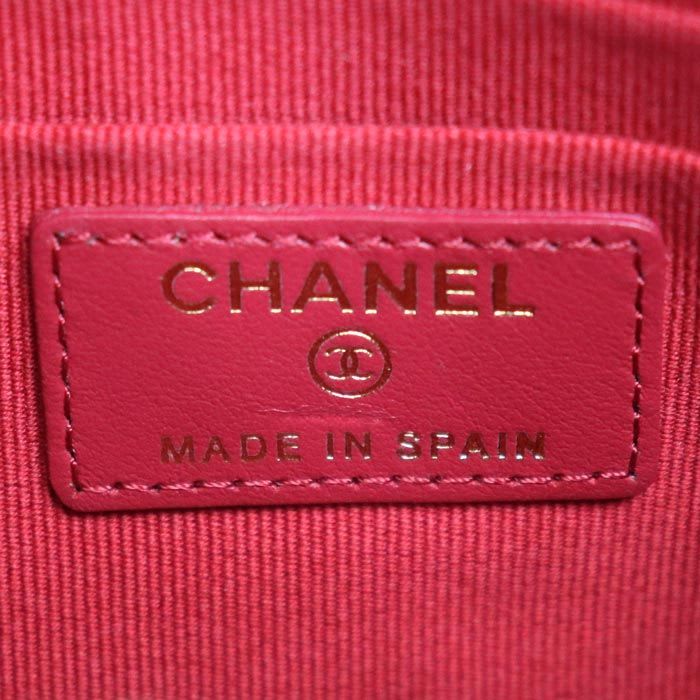 Chanel 19 Phone & Card Case Black Ap1182 Ladies