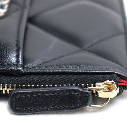 Chanel 19 Phone & Card Case Black Ap1182 Ladies
