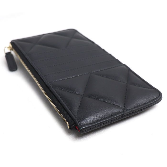 Chanel 19 Phone & Card Case Black Ap1182 Ladies