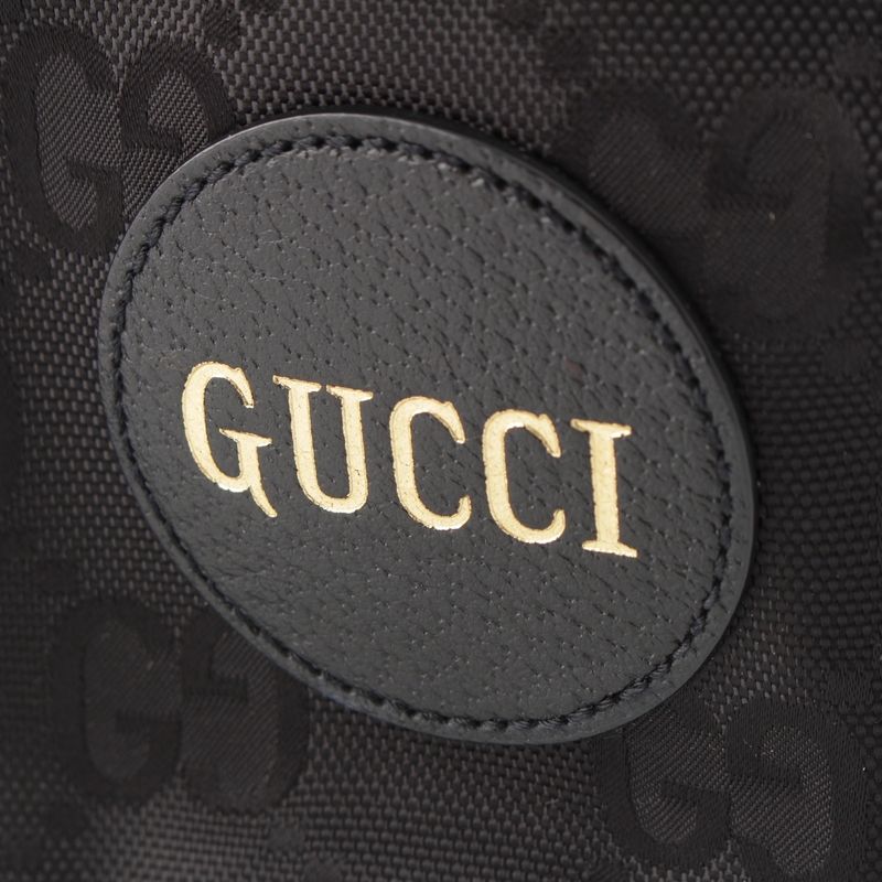 Gucci GG Nylon Leather Off The Grid 2WAY Shoulder Bag 625850 Black