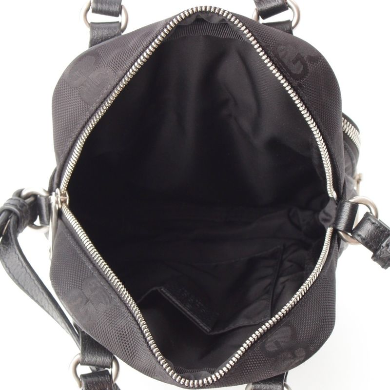 Gucci GG Nylon Leather Off The Grid 2WAY Shoulder Bag 625850 Black