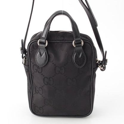 Gucci GG Nylon Leather Off The Grid 2WAY Shoulder Bag 625850 Black