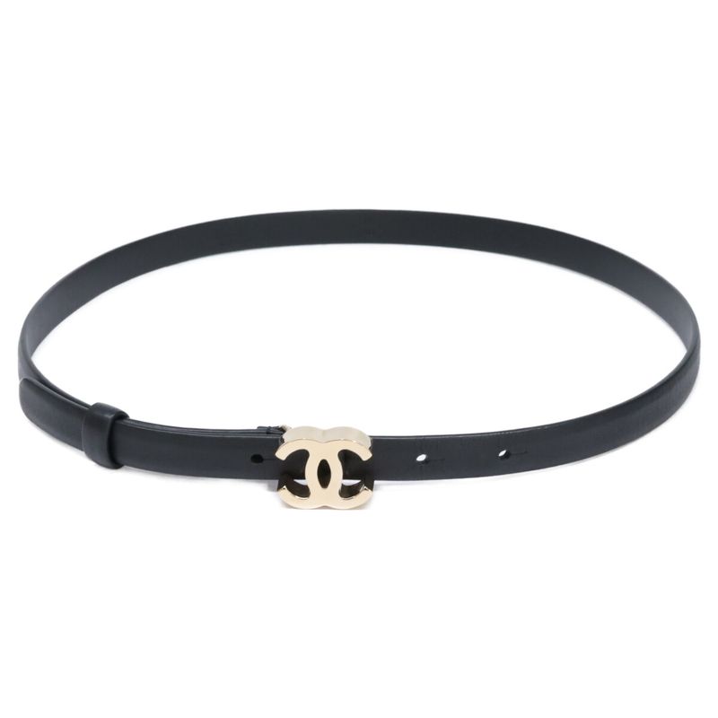 Same As Chanel B22K Here Mark Narrow Leather 75 30