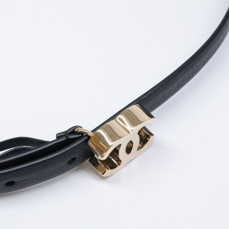 Same As Chanel B22K Here Mark Narrow Leather 75 30