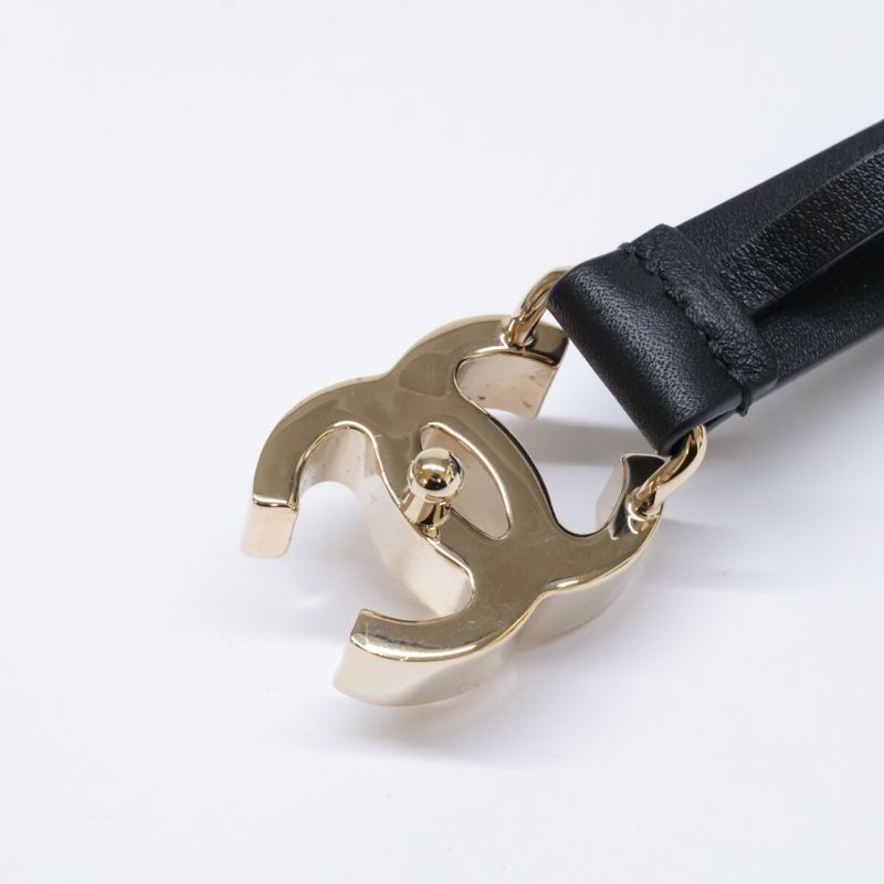 Same As Chanel B22K Here Mark Narrow Leather 75 30