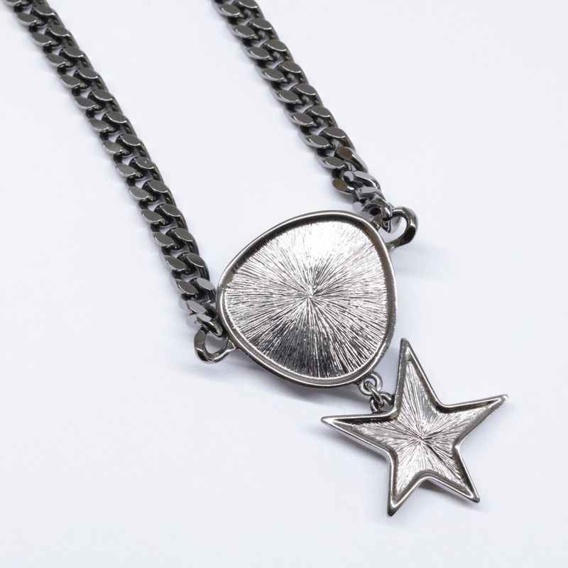 Like Chanel B22C Resin Strass Metal Comet Choker