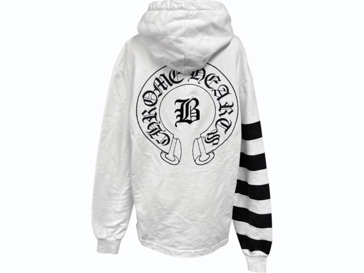 Chrome Hearts Hoodie Bella Hadid Horseshoe White M — view 2