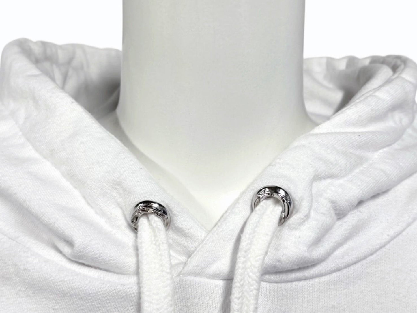 Chrome Hearts Hoodie Bella Hadid Horseshoe White M — view 5