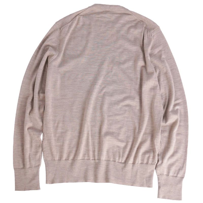 Hermes Knit Sweater Long Sleeve Wool Men's
